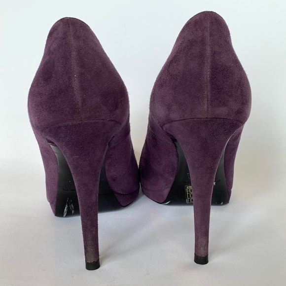 Balenciaga Plum Suede Pumps - EU sz 37 - Picture 4 of 8